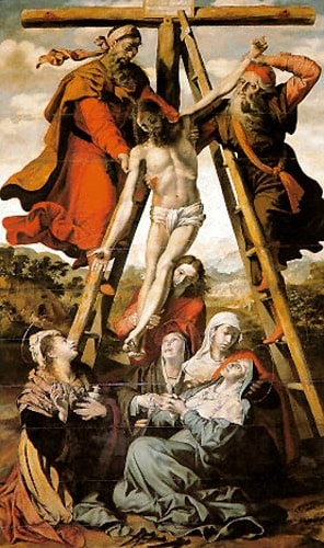 Pedro de Campaña. El descendimiento de la Cruz 1547, Catedral de Sevilla